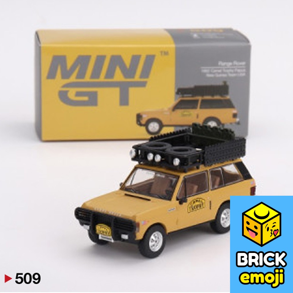 Mini GT 509 Range Rover 1982 Camel Trophy Papua New Guinea Team USA 1/ ...