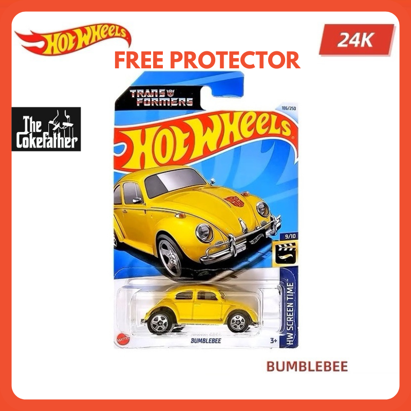 Hot Wheels Bumblebee   Transformers Volkswagen Beetle  2024 Dash K 