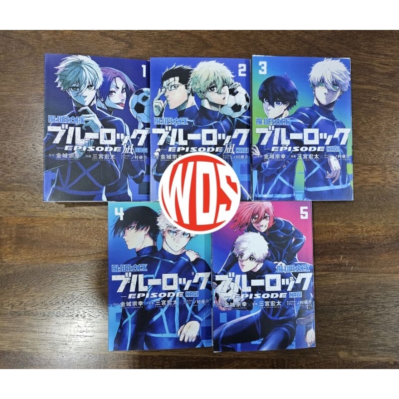 Manga : Blue Lock Episode Nagi volume 1-5 (English Version) | Shopee ...