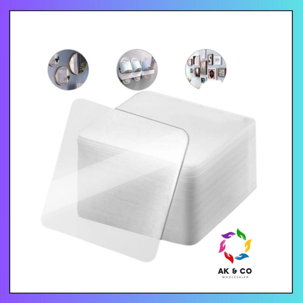 AK&CO Multifunction Transparent Nano Seamless Double Sided Adhesive ...