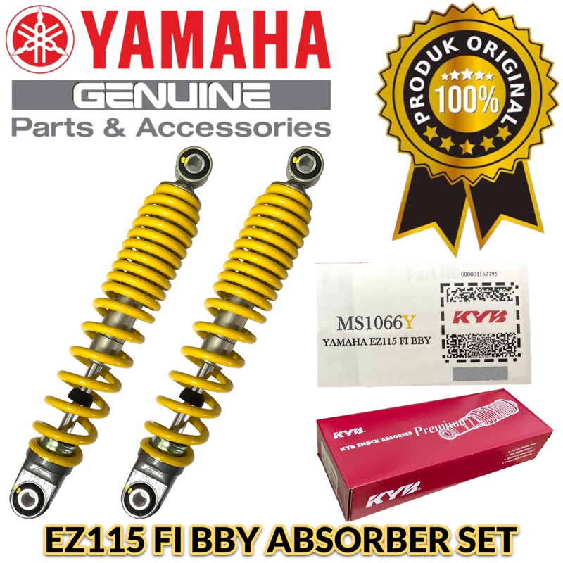 KAYABA EZ115 FI BBY REAR ABSORBER SHOCK ABSORBER SET (2PCS) | Shopee ...