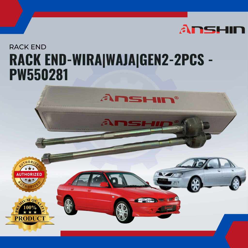 Proton Wira Waja Gen2 Steering Rack End Set-Anshin-PW550281 | Shopee ...