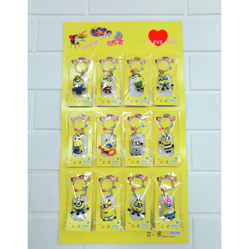 Cutie 3D Minion Key Ring | Shopee Philippines