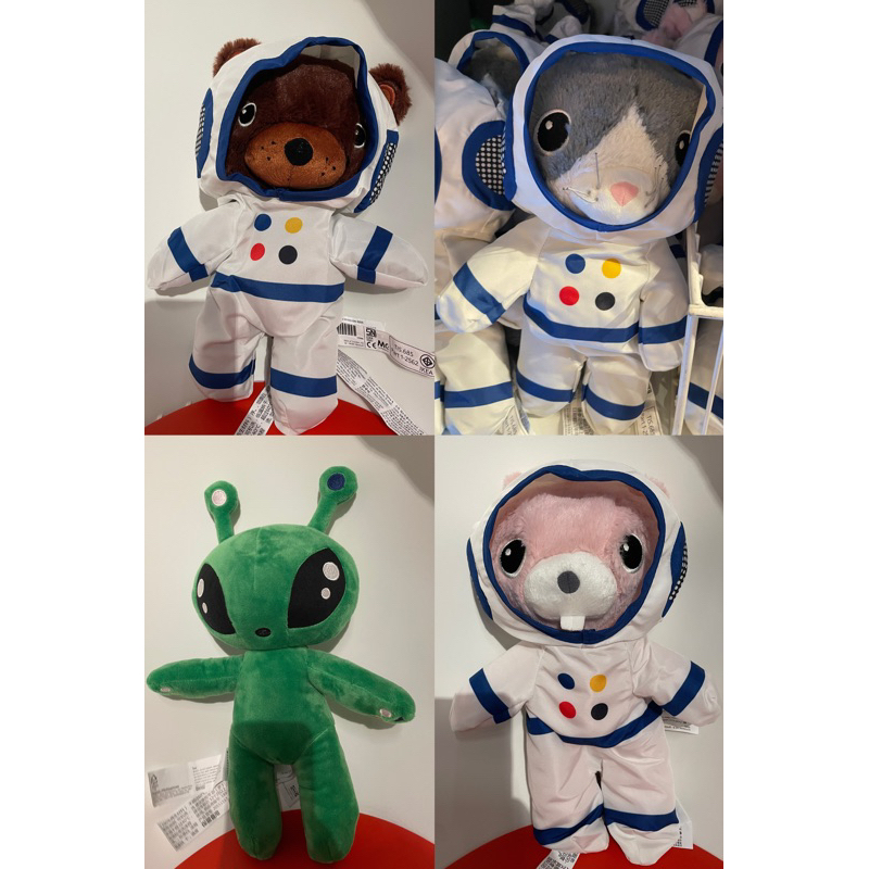 Swedish AFTONSPARV Soft toy, alien/ cat / bear / rabbit | Shopee ...