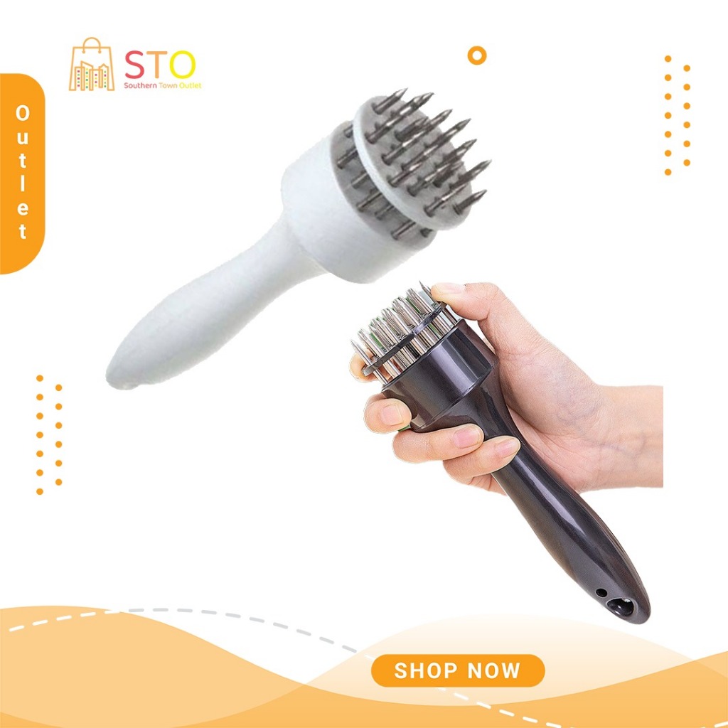 STO Meat Tenderizer Steaks And Beef Meat Tenderizer Round Stainless