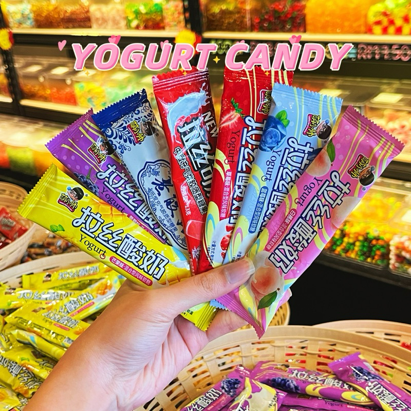 Yogurt Candy CAMPUR Mix Flavor Gulagula Sweets Candy Sugus yoghurt