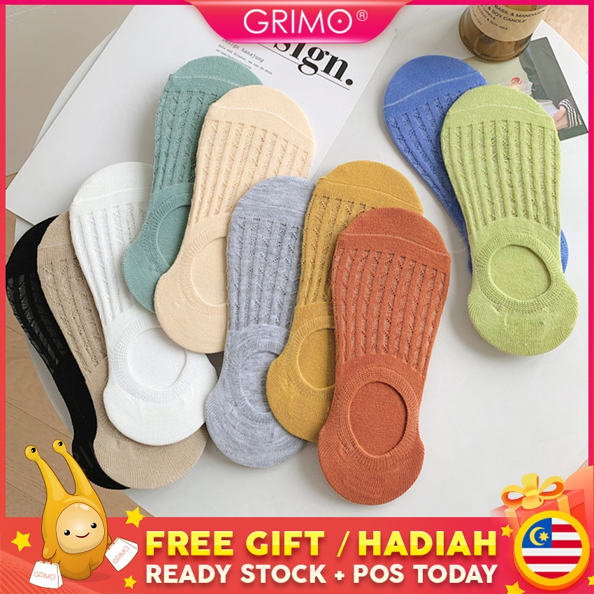 GRIMO Funthru Sock Women Low Ankle Stocking Woman Sock Perempuan ...