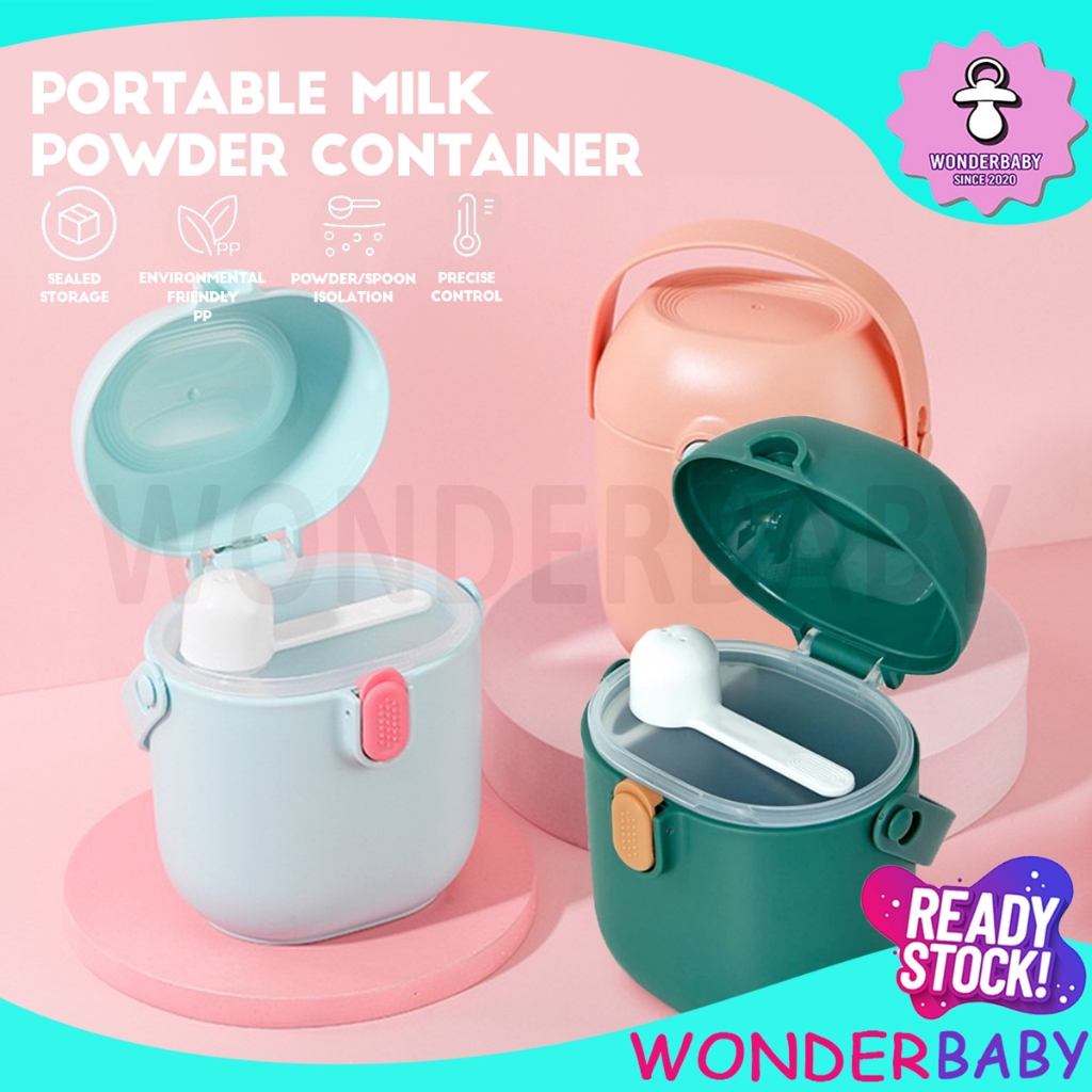 Wonderbaby Mini Portable Milk Powder Container Airtight Baby Formula ...