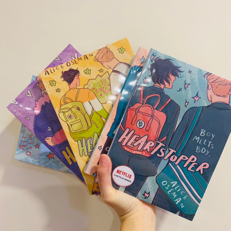 Heartstopper Series Volume 1-5 Books by Alice Oseman with | Shopee ...