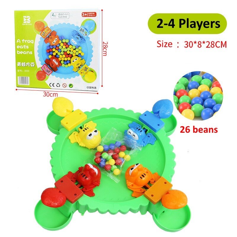 FunBlast Hungry Frog Game for Kids - Beads Frog Eating Board Game (2-4 ...