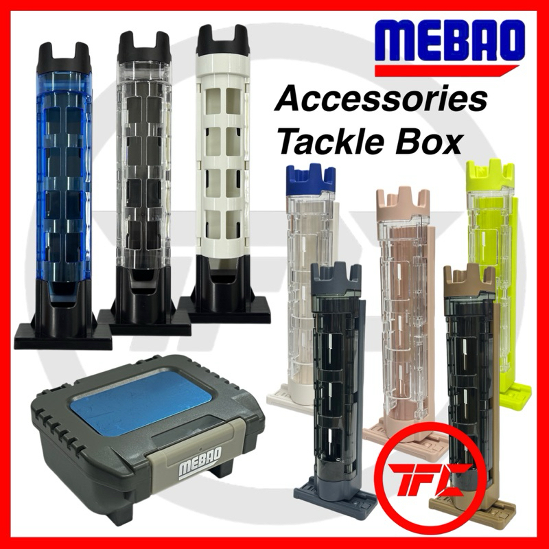 MEBAO Accessories Tackle Box Rod Stand Holder Stream Bait Box Daiwa ...