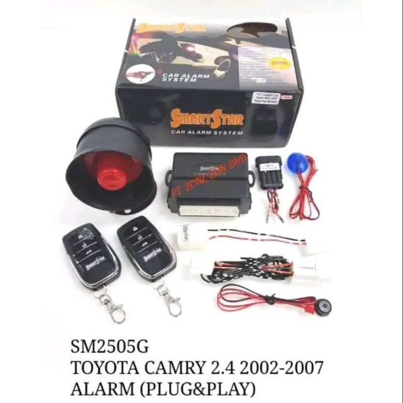 TOYOTA CAMRY 2.4 20022007 OEM ALARM SYSTEM PLUG N PLAY Shopee