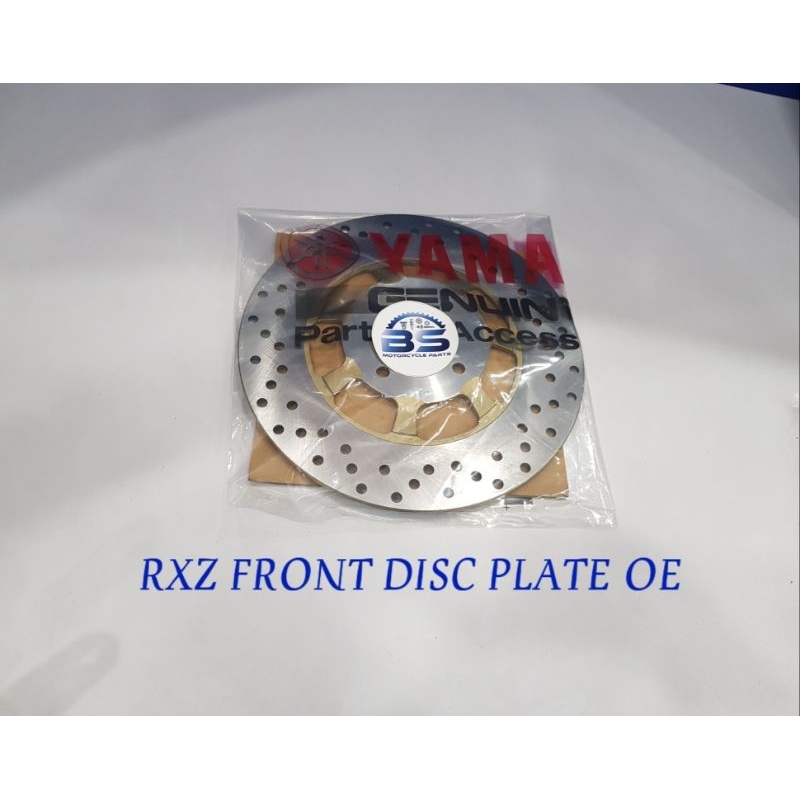 YAMAHA RXZ Front Disc Plate 100% | Shopee Philippines