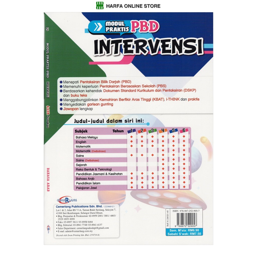 Practice BOOK: PRACTICAL PBD MODULE LANGUAGE INTERVENCE YEAR 5 KSSR ...