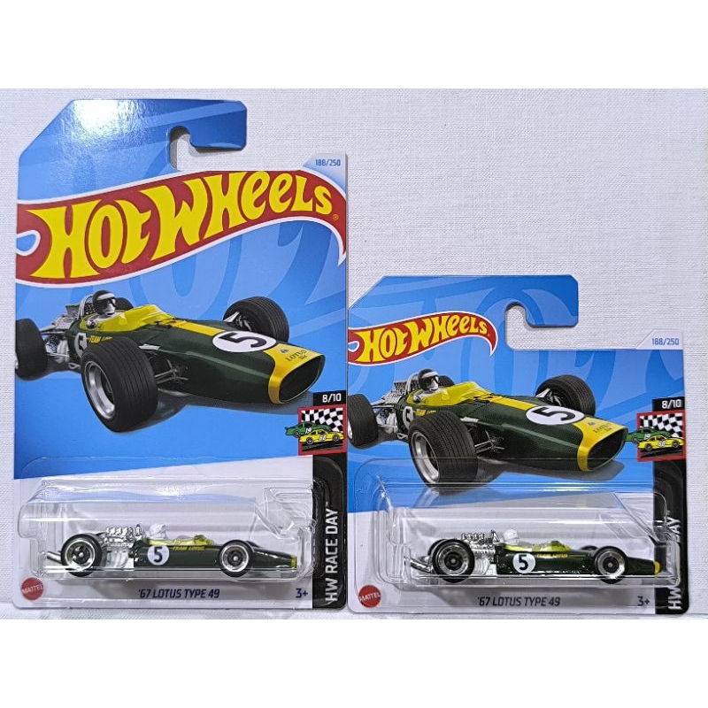 Hot Wheels 67 Lotus Type 49 - Case L & M 2024 (Long / Short card ...