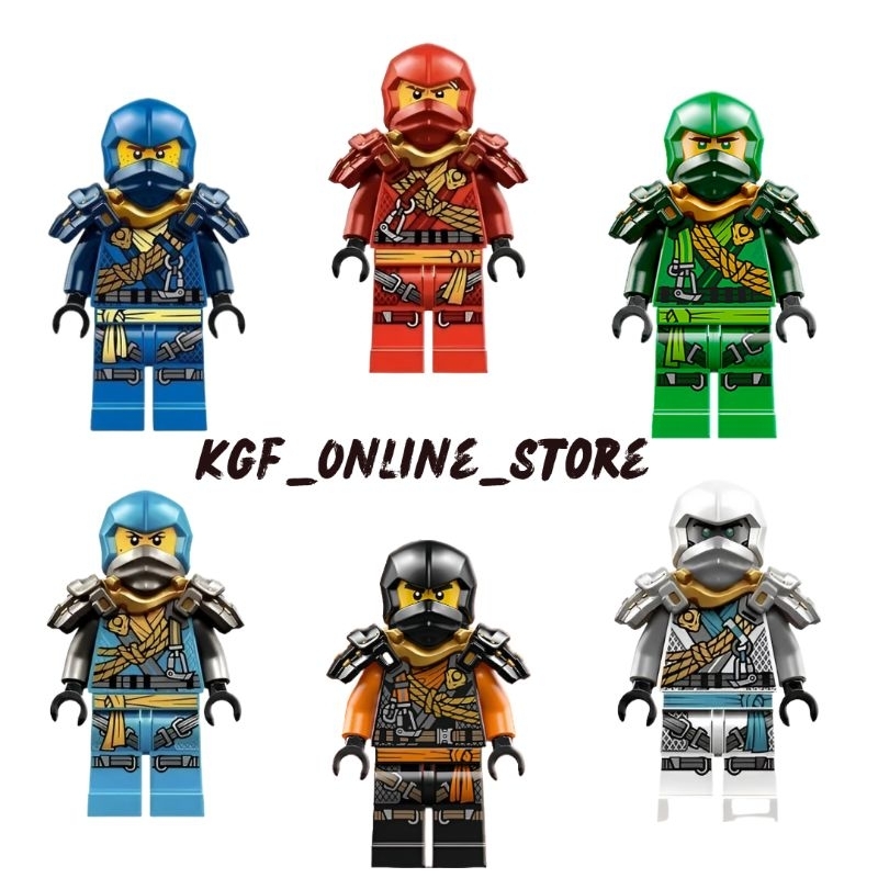 Lego Ninjago Dragons Rising Season 2 Minifigures - Climber Suit ...