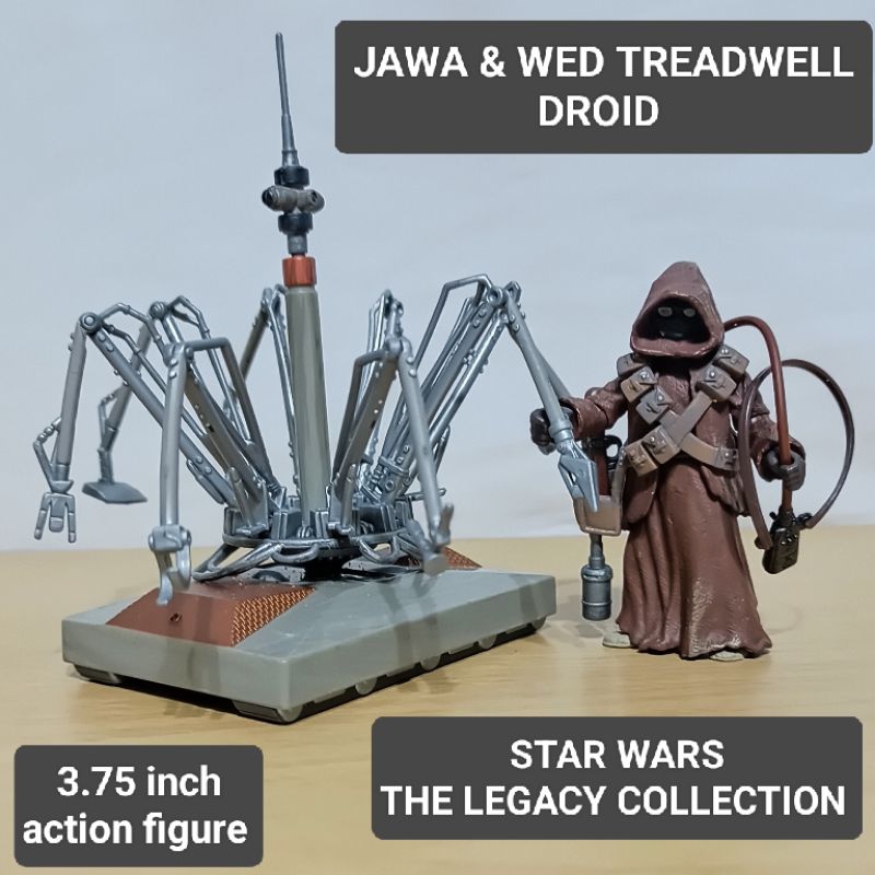 Star Wars JAWA & WED TREADWELL DROID The Legacy Collection action ...