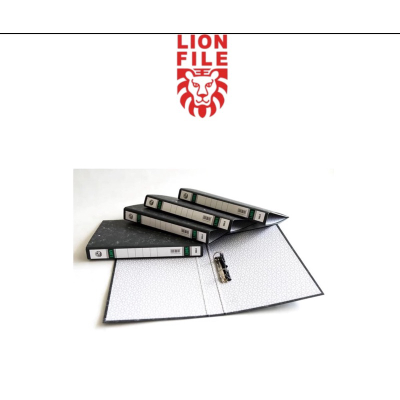 Lion File Ring File 1801 25mm F4 - 2D Ring(40pcs) | Shopee Philippines