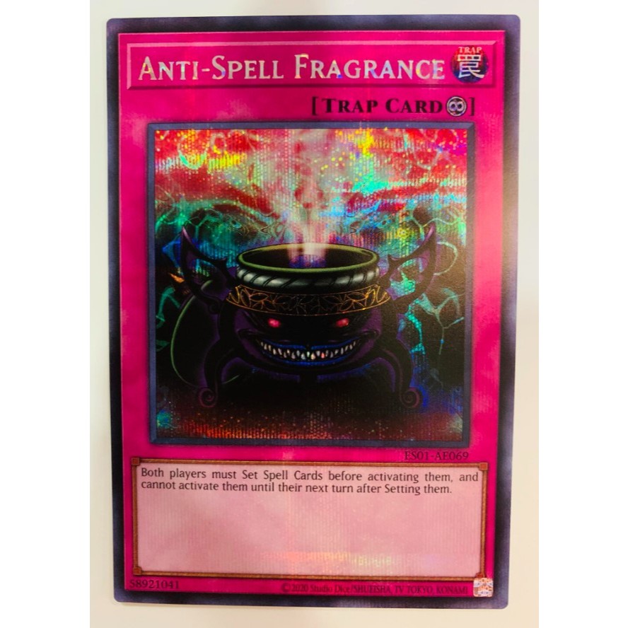 YUGIOH SR07-JP039 RC03-JP045 TRC1-JP049 AT03-JP003 ES01-AE069 Anti-Spell  Fragrance < CR / SEC / SR / NPR > | Shopee Philippines