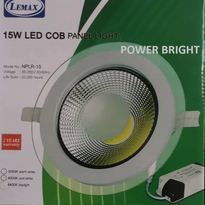 OFFER LED ROUND DOWNLIGHT PANEL LIGHT 15W - [COOL WHITE , DAY LIGHT ...