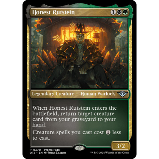 MTG MAGIC Honest Rutstein (Outlaws of Thunder Junction) General English ...
