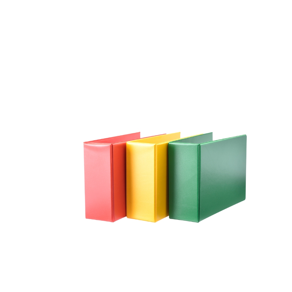 Hard Cover PVC 2D Ring CD VCD File / CD VCD Sleeve Refill Filing Holder ...