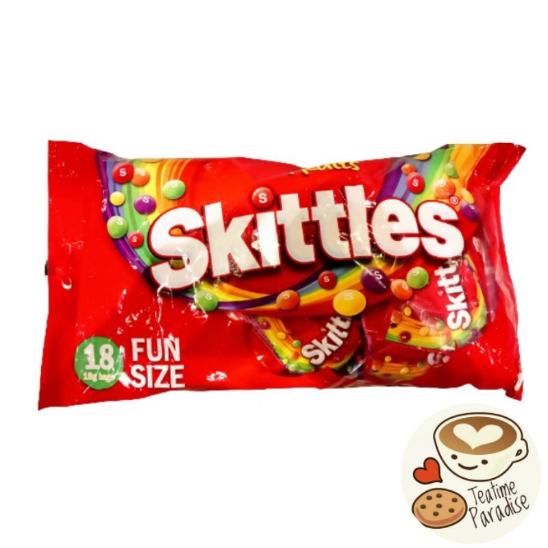 Skittles Fruit Flavour Candies 324g (18 fun size bag) Shopee Philippines