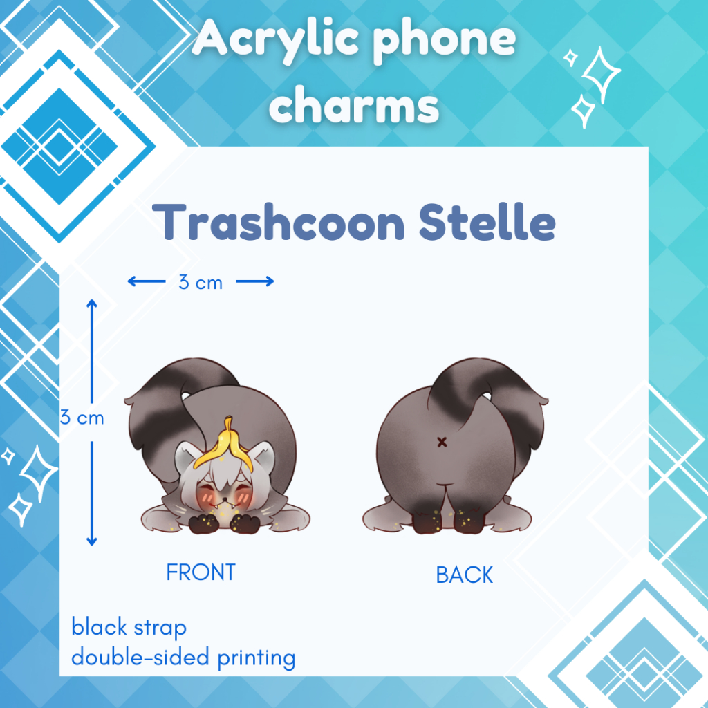 Honkai Star Rail phone charms Trailblazers Stelle Caelus | Shopee ...