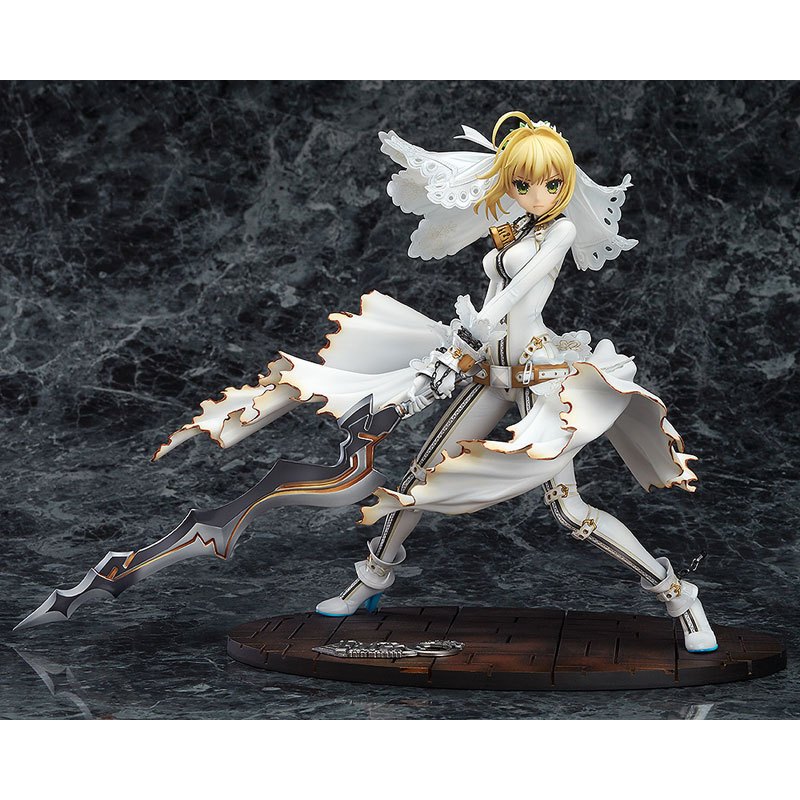 Fate/EXTRA CCC - Saber Bride 1/7 Complete Figure by Good Smile Company ...