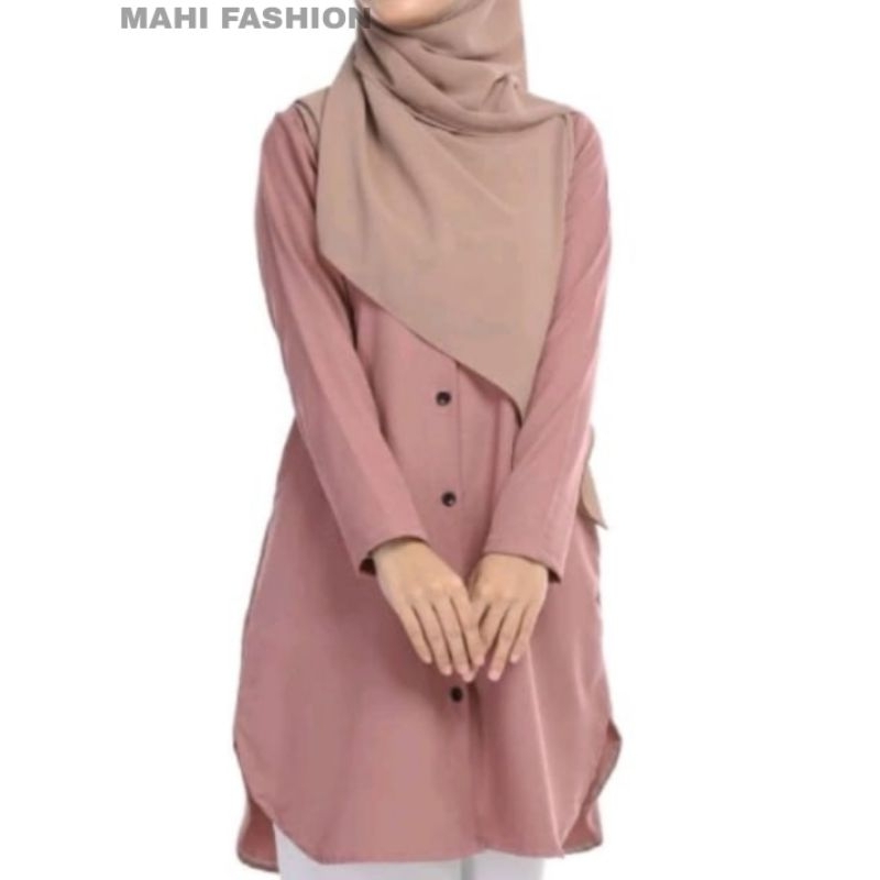 Quality BUTANG BlOUSE, NOT OPEN BUTANG Plain | Shopee Philippines