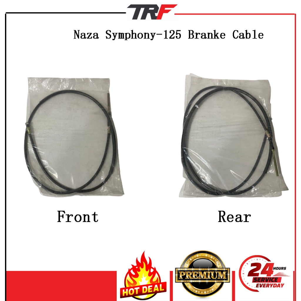 TRF Naza Symphony-125 Branke Cable Front / Rear | Shopee Philippines