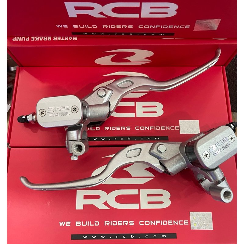 RCB 14MM BRAKE MASTER PUMP E3 LH & RH -SILVER | Shopee Philippines