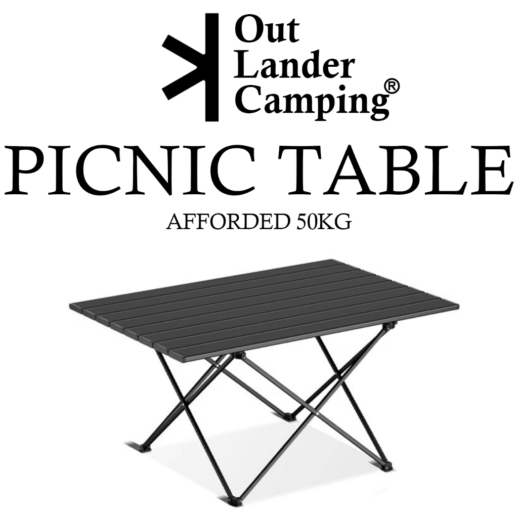 OUTLANDER Camping Table Meja Lipat Camping Outdoor Foldable Table ...