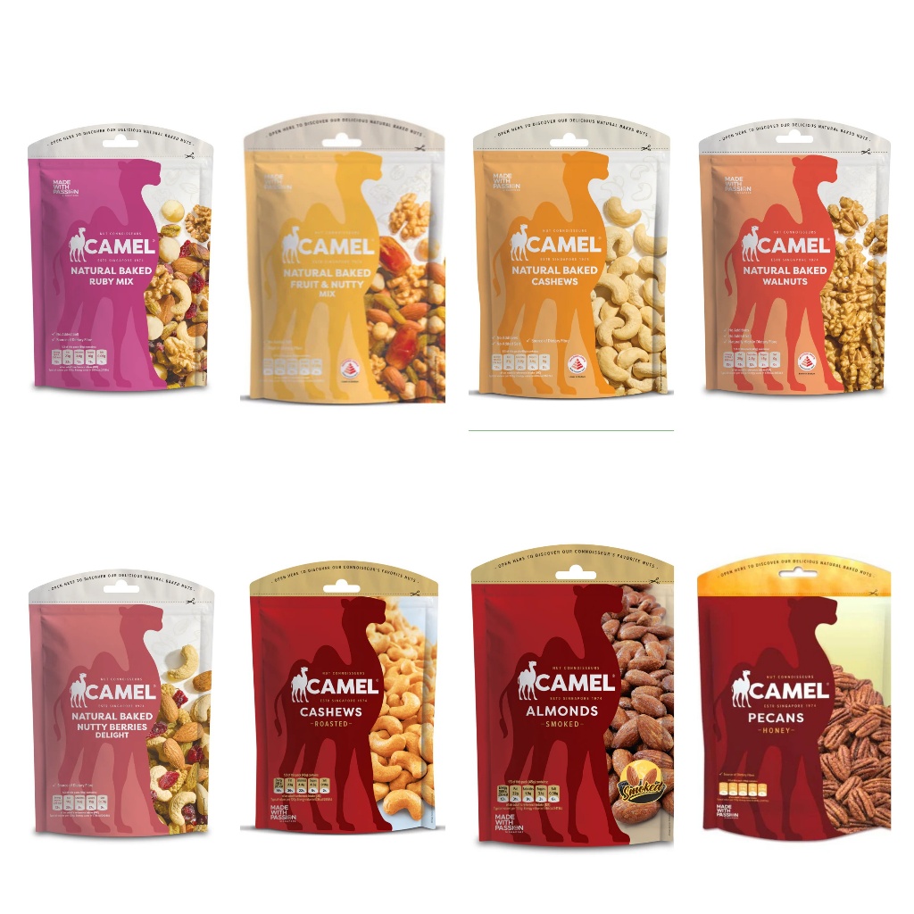 Camel Natural Baked [ Ruby Mix / Almonds / Walnuts / Cashews ...
