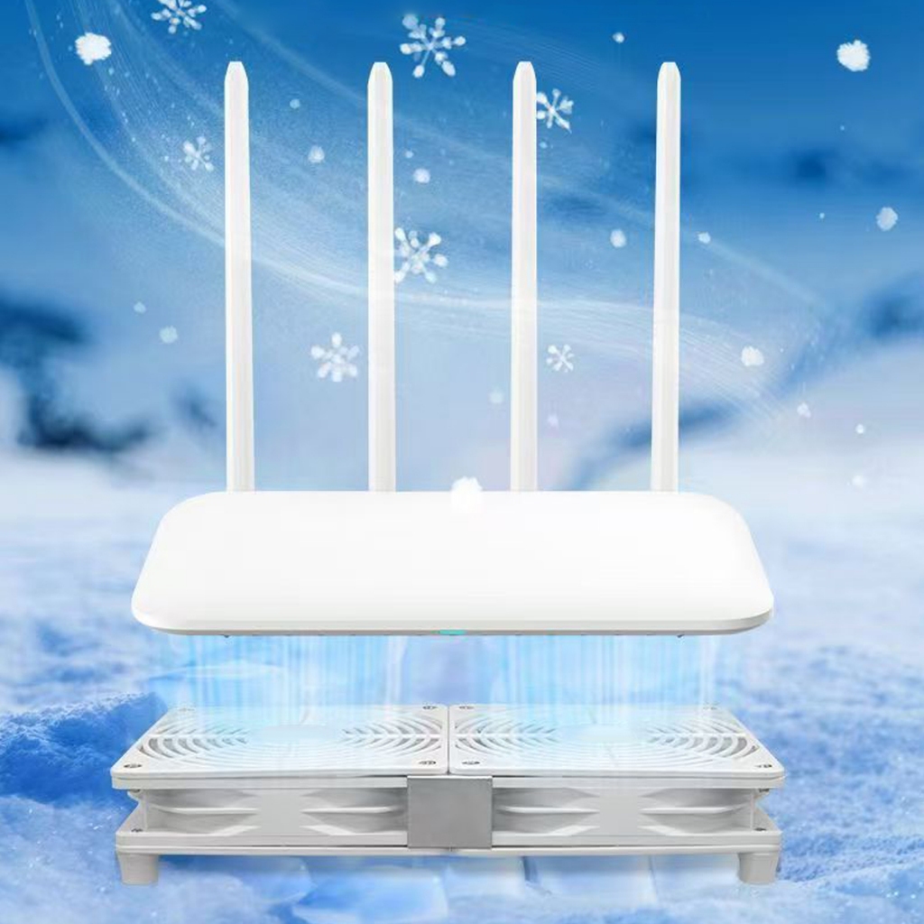 1200Rpm Usb Router Fan Wifi Modem Cooling Rack Router Cool 120Cm Wire ...