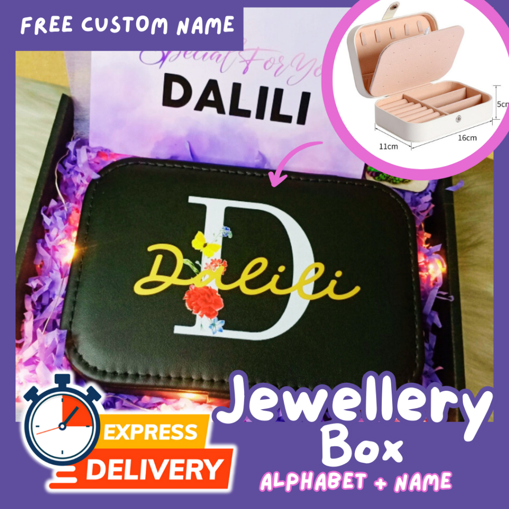 Custom Alphabet Name Box Surprise Girlfriend Wife [ 24 hrs shipping ...