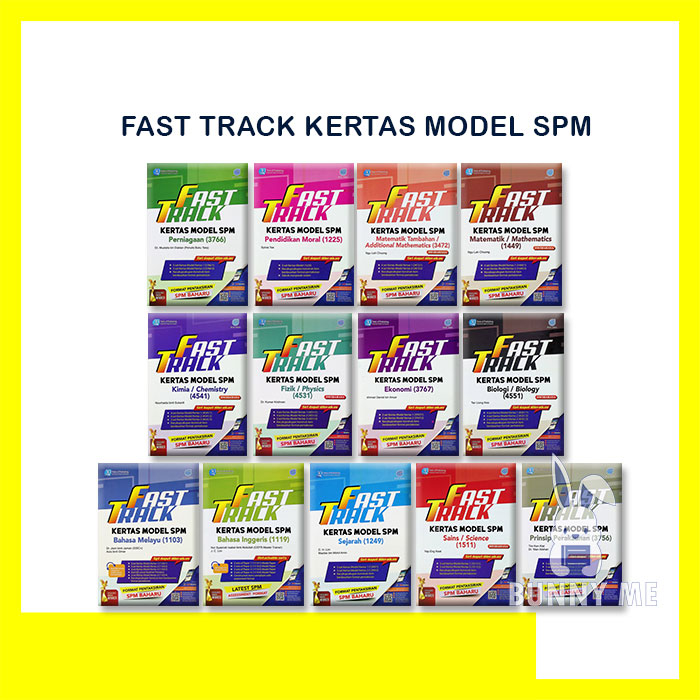 [BUNNY] 2023 BUKU LATIHAN : FAST TRACK KERTAS MODEL SPM - PAN ASIA ...