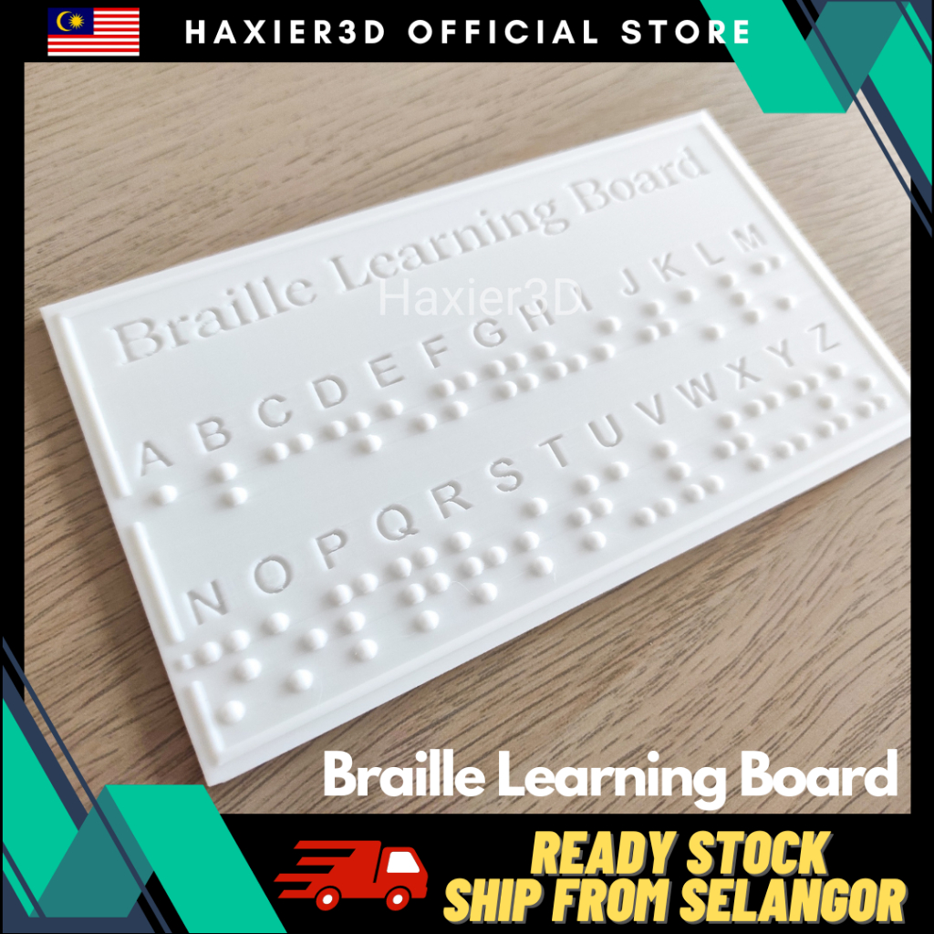 Handy Braille Learning Board Perfect for Visually Impaired Students