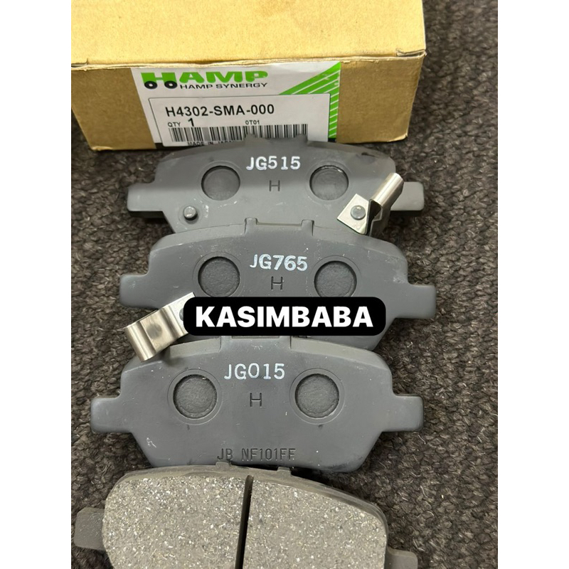 HONDA STREAM RN6 BRAKE PAD REAR BRAKE PAD (HAMP JAPAN) Shopee Philippines
