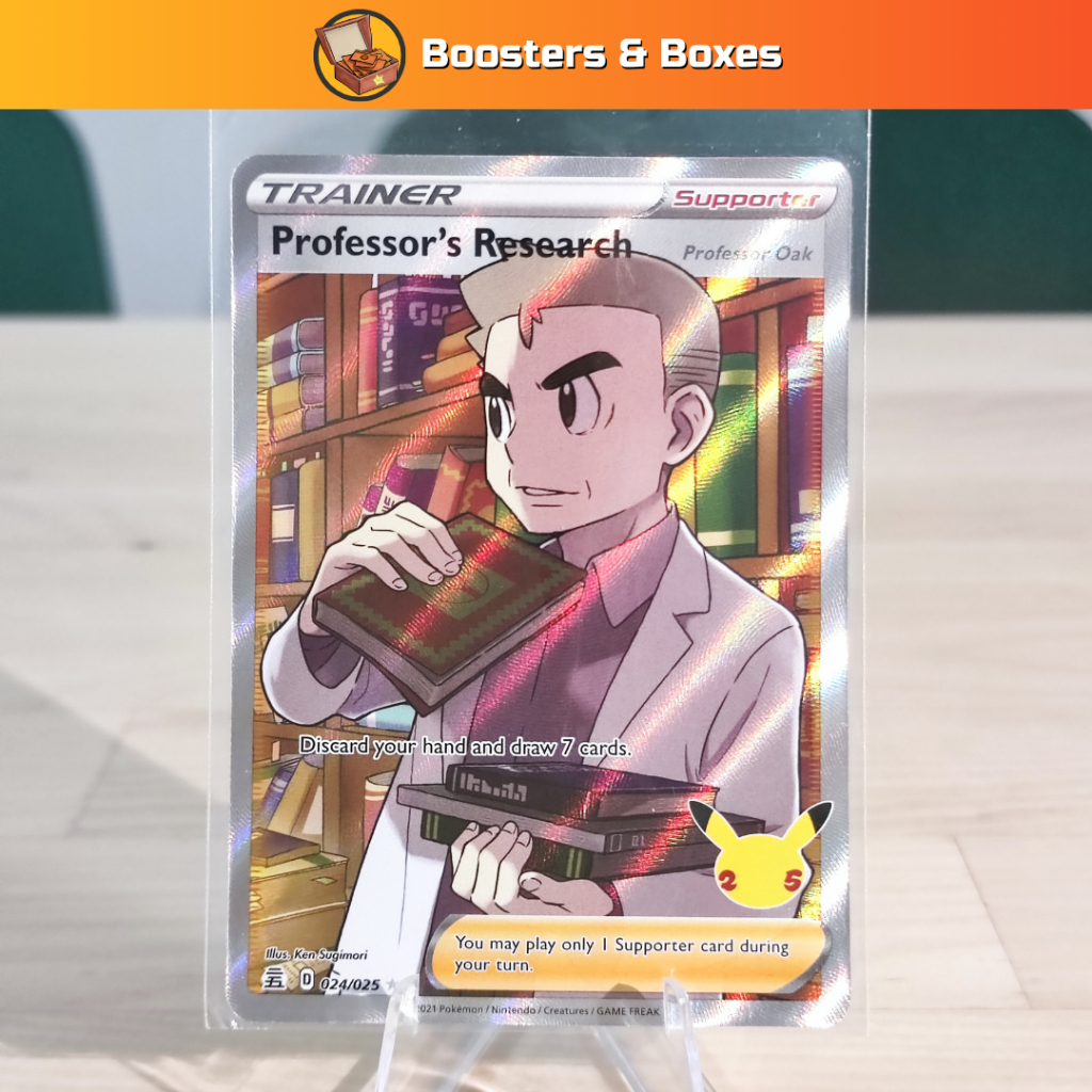 [TRADE] Pokemon TCG Pocket: Professor's Research (Professor Oak) - All Language Variants
