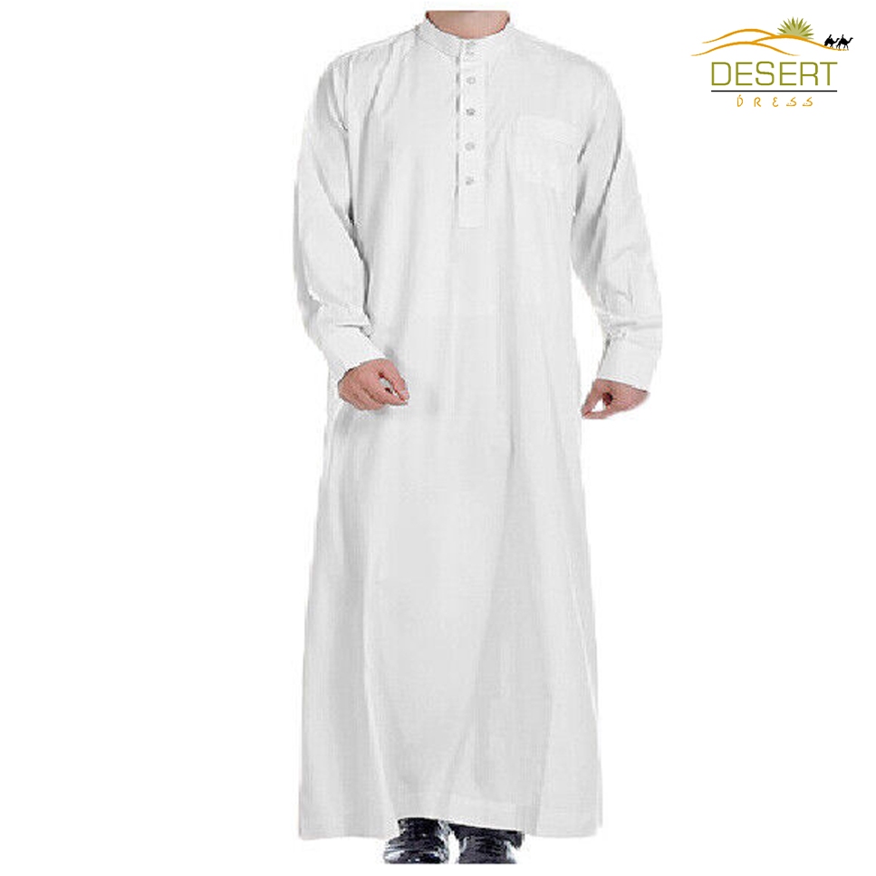 Desert Dress Saudi White Thobe Sizes 20 to 60 Baby Kid Teenager Men Boy