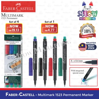 Faber-Castell Multimark 1523 Superfine Marker - Blue