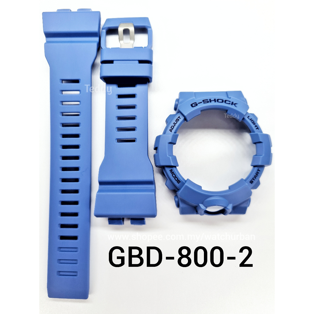 CASIO G SHOCK BAND AND BEZEL GBA800 GBD800 GBA 800 GBD 800