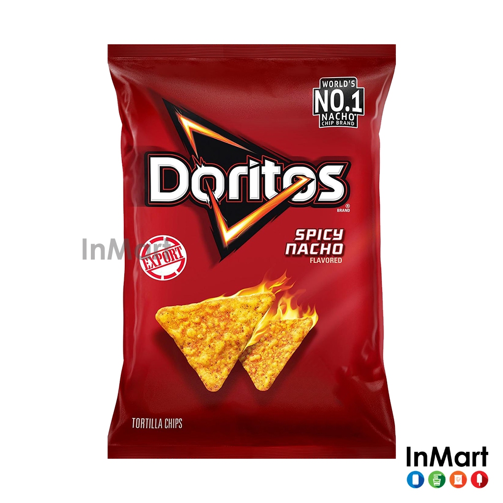 Doritos Tortilla Chips Spicy Nacho 65g Doritos Tortilla Chips Spicy