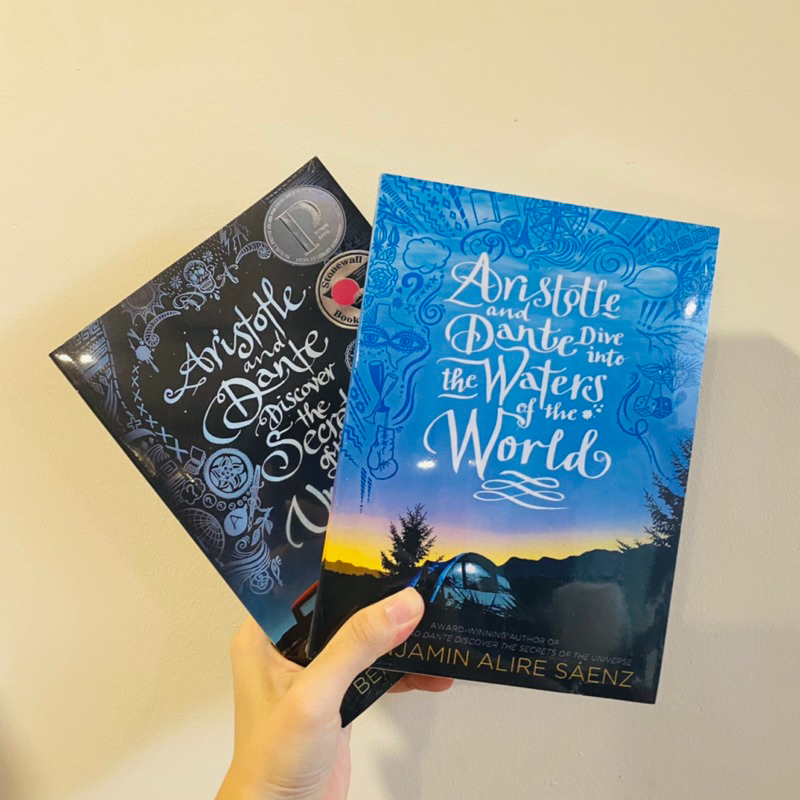 Aristotle and Dante 2 Books Series by Benjamin Alire Sáenz【ENG】 KL ...