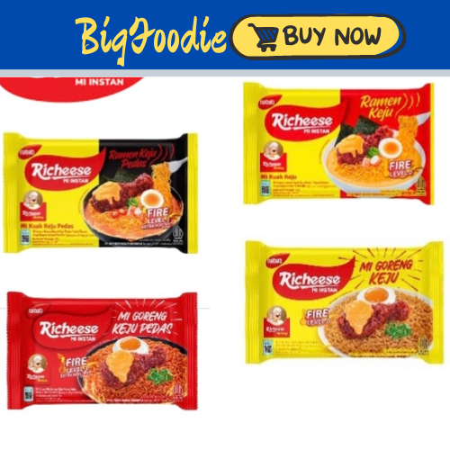 [BFD] Richeese Instant Noodles Cheese Ramen (65/67)gm x 5+1's | Shopee ...