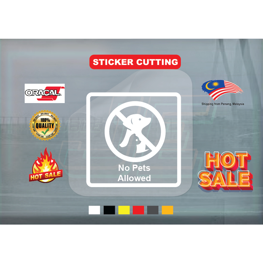 Business Notice for Shop / Restaurant - Wifi Zone / No Outside Food ...
