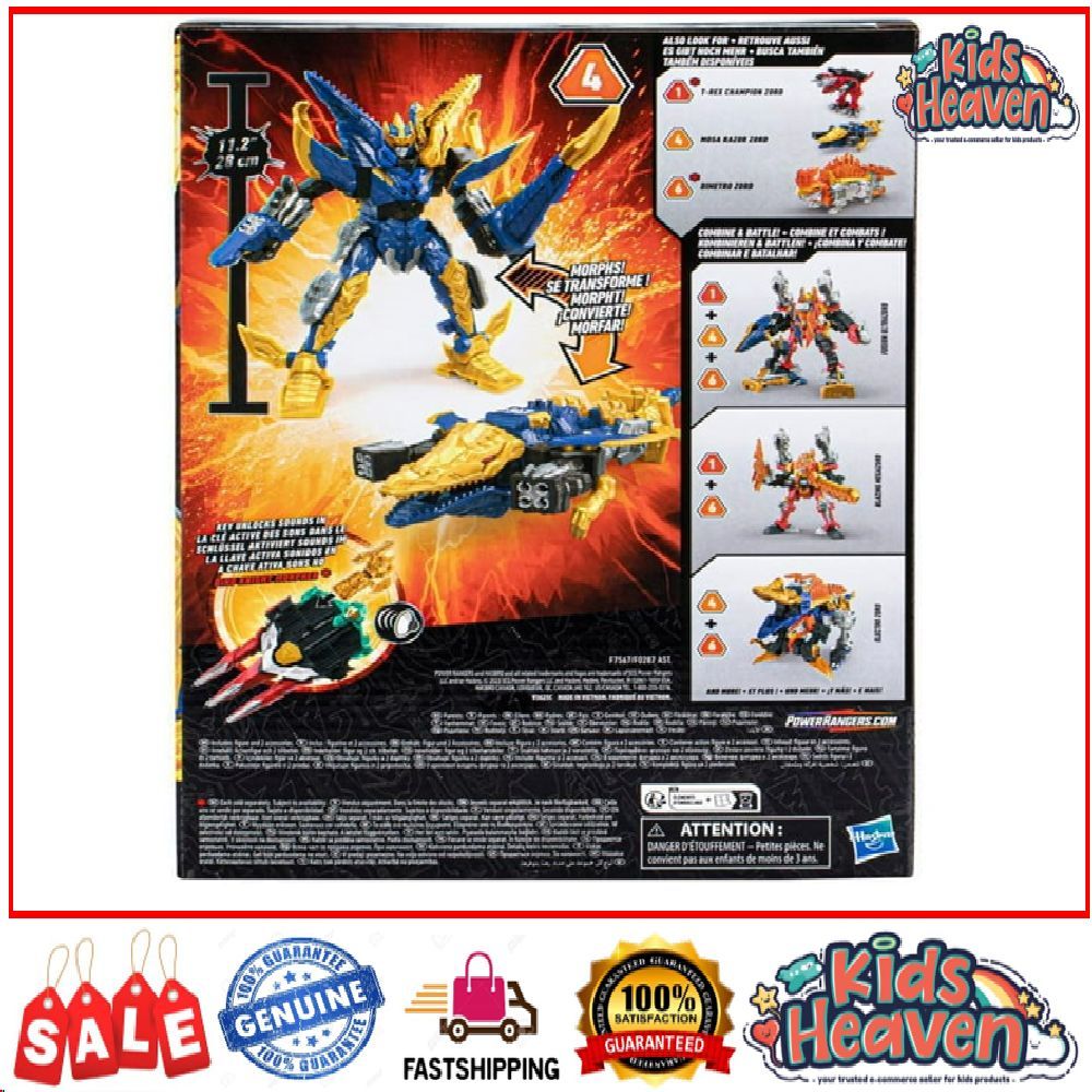 Power Rangers Dino Fury T-Rex Champion Zord / Mosa Razor Zord / Dimetro ...