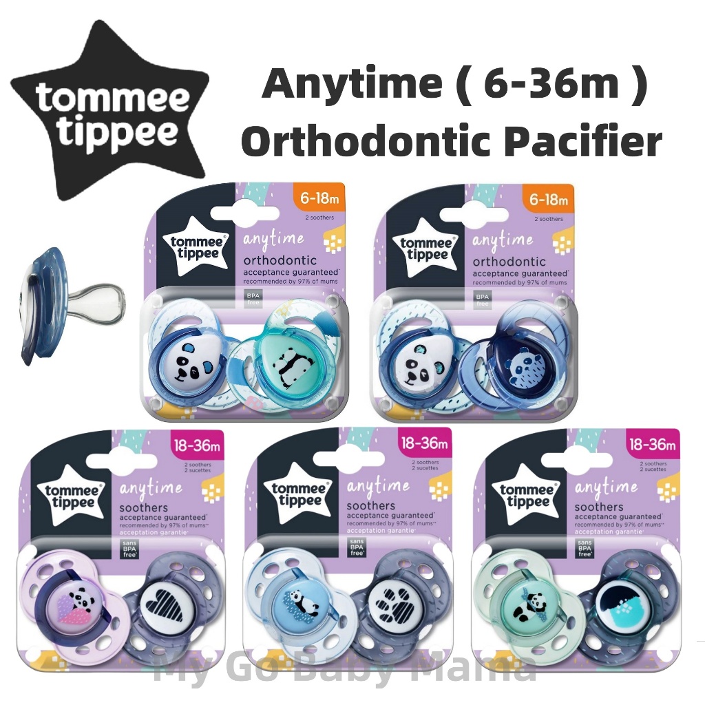 NEW!! Tommee Tippee Glow In The Dark Night Time Soothers Twin Pack (18-36 Months) | Malaysia - Foto 8