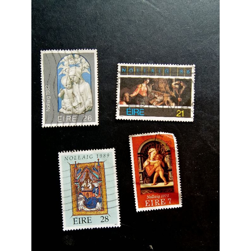 IR08 Ireland postage stamps 4 different mixed used | Shopee Philippines